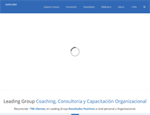 Tablet Screenshot of leadinggroupla.com